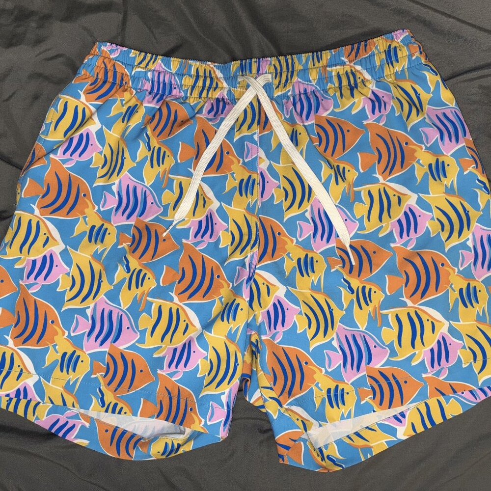 Chubbies Swim Trunks "The Fish Tanks" Size M
